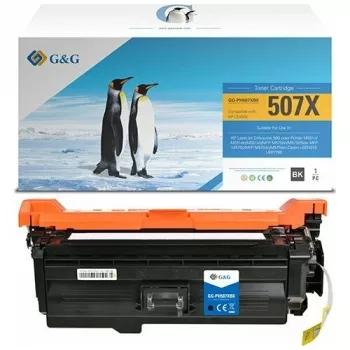 G&G toner XL compatível com HP 507X / CE400X preto alto rendimento