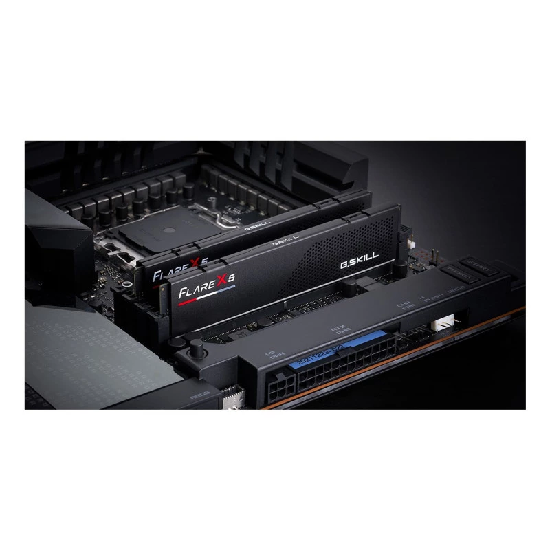 Kit de memória desktop G.Skill Flare X5 256 GB (4 x 64 GB) DDR5-6000 CL34 - Preto mate