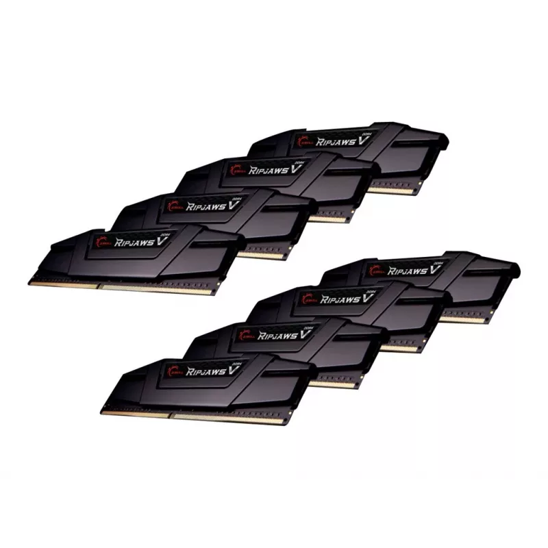 G.Skill Ripjaws V 256GB (8x32GB) DDR4 3600MHz CL18 kit de memória para desktop