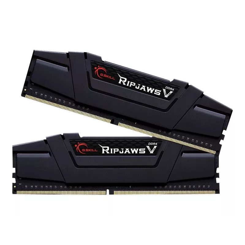 G.Skill Ripjaws V 64GB (2x32GB) DDR4 3600MHz CL18 Kit de memória RAM para desktop - Preto