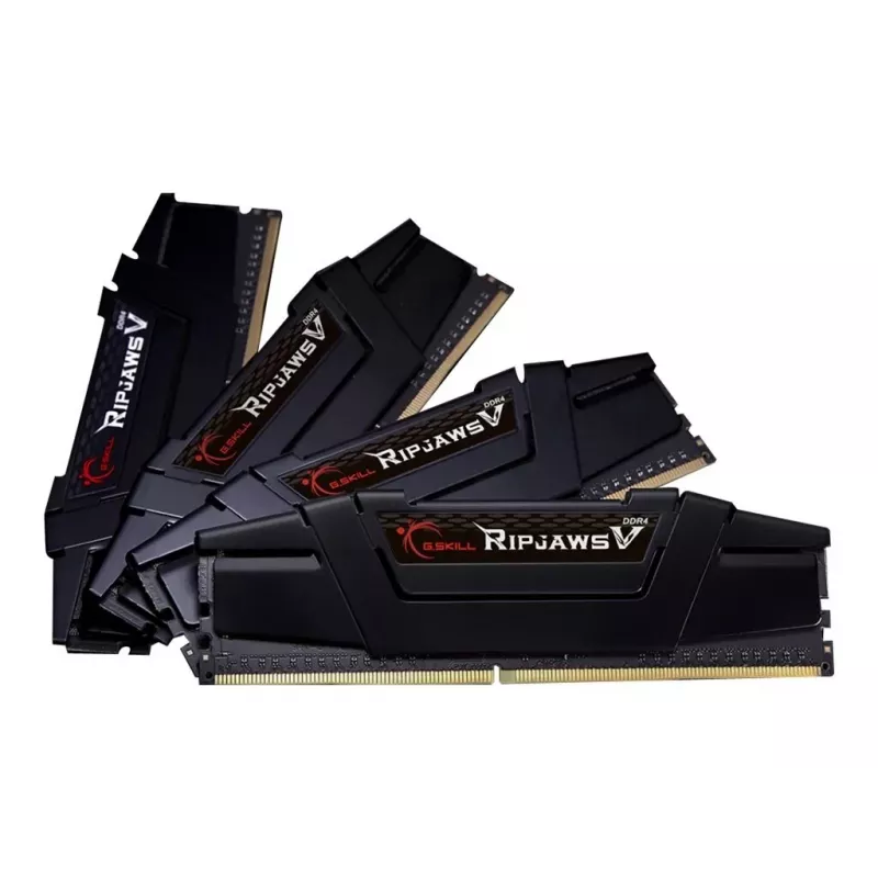 G.Skill Ripjaws V DDR4 Kit 128GB (4x32GB) 3200MHz CL16-18-18-38 1.35V memória de secretária Quad Channel