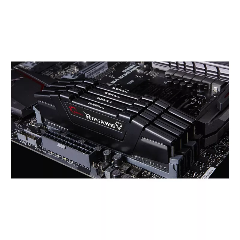 G.Skill Ripjaws V DDR4 Kit 128GB (4x32GB) 3200MHz CL16-18-18-38 1.35V memória de secretária Quad Channel