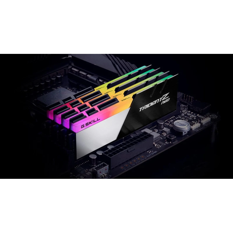 G.Skill Trident Z Neo 64GB (2x32GB) DDR4 3600MHz CL18 Kit de memória RAM - Preto
