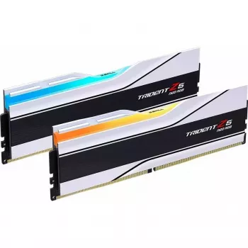 G.Skill Trident Z5 Neo RGB 48 GB (2x 24 GB) DDR5-6400 CL32 Branco AMD EXPO Kit de memória F5-6400J3239F24GX2-TZ5NRW