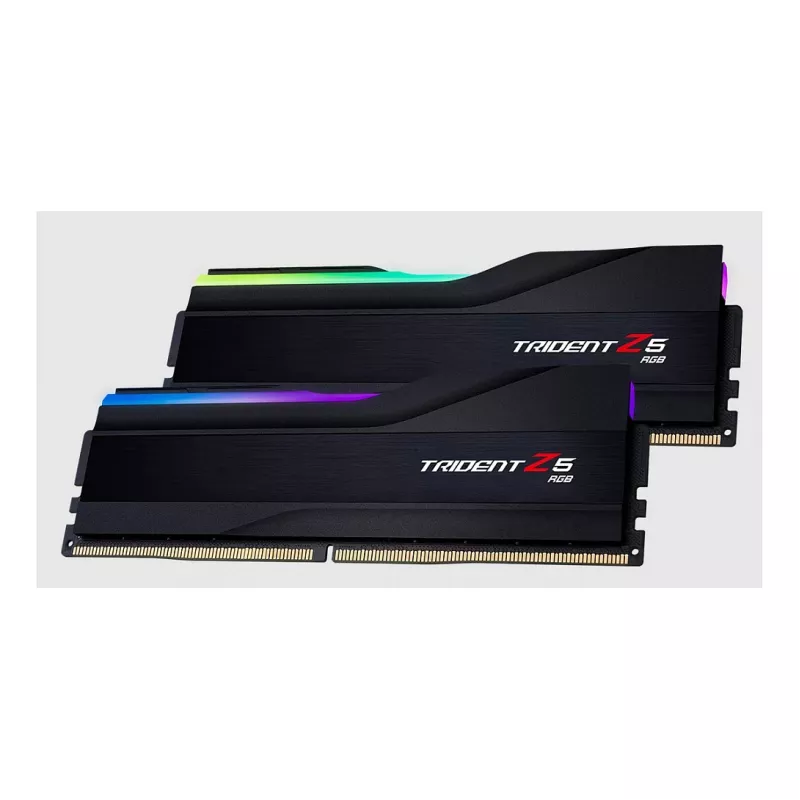 G.Skill Trident Z5 RGB 48GB (2x24GB) DDR5 7200MHz CL36 Kit de Memória RAM Desktop - F5-7200J3646F24GX2-TZ5RK