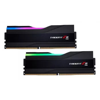 Kit de memória desktop G.Skill Trident Z5 RGB 96GB (2x48GB) DDR5 6000 MT/s CL30 1.35V 288-pin DIMM - Preto