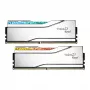 G.Skill Trident Z5 Royal RGB 48GB (2x24GB) DDR5-8400 CL40 Kit de memória para PC de secretária - prateado polido