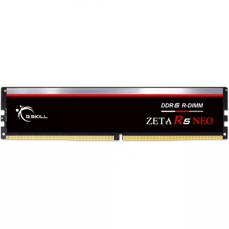 G.Skill Zeta R5 Neo 128 GB (4x 32 GB) DDR5-6400 ECC Registered DIMM Quad Kit - Preto