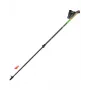 Gabel Carbon XT 2S-80 F.L. bastões de marcha nórdica ajustáveis, 78-135 cm, preto/verde
