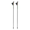 GABEL FLD Bastões de marcha nórdica em carbono 115 cm – haste de carbono, punho de cortiça, comprimento fixo (par)