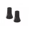 Gabel Protetores de ponta de borracha 05/36 para bastões de marcha nórdica, pack de 2