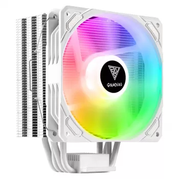 GAMDIAS Boreas E1-410 WH branco RGB ventoinha para CPU