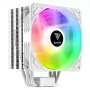 GAMDIAS Boreas E1-410 WH branco RGB ventoinha para CPU