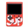GameBox R1 consola retro portátil de 8 bits com 400 jogos, LCD de 3 polegadas, cabo TV-RCA, vermelho