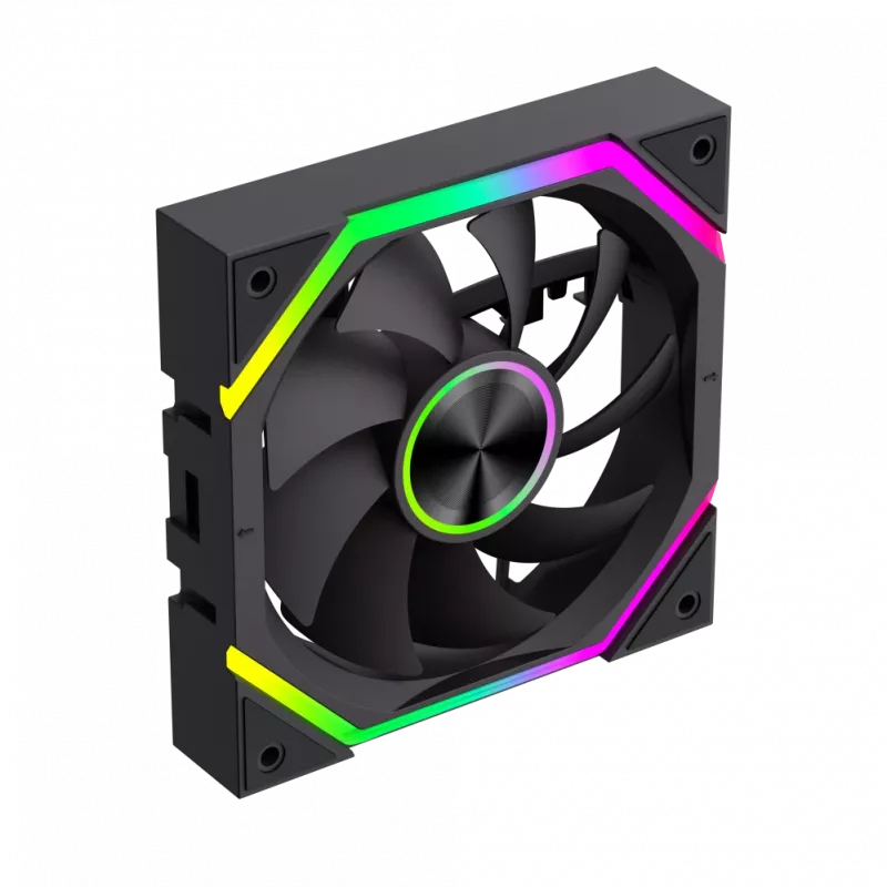 Ventoinha de caixa Gamemax FN12A-N2 WL Preto