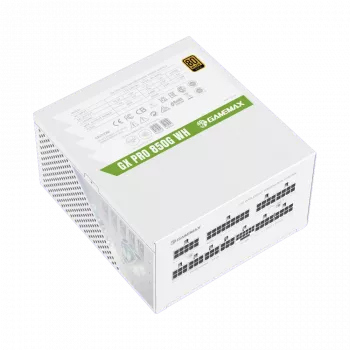 Fonte de alimentação modular GAMEMAX GX PRO 850G WH 850W 80+ Gold Branco