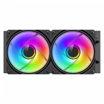 Arrefecedor líquido de CPU GAMEMAX ICEBURG 240 INFINITY, Preto
