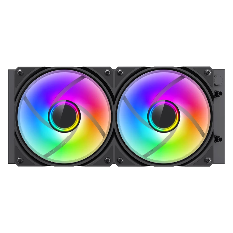 Arrefecedor líquido de CPU GAMEMAX ICEBURG 240 INFINITY, Preto