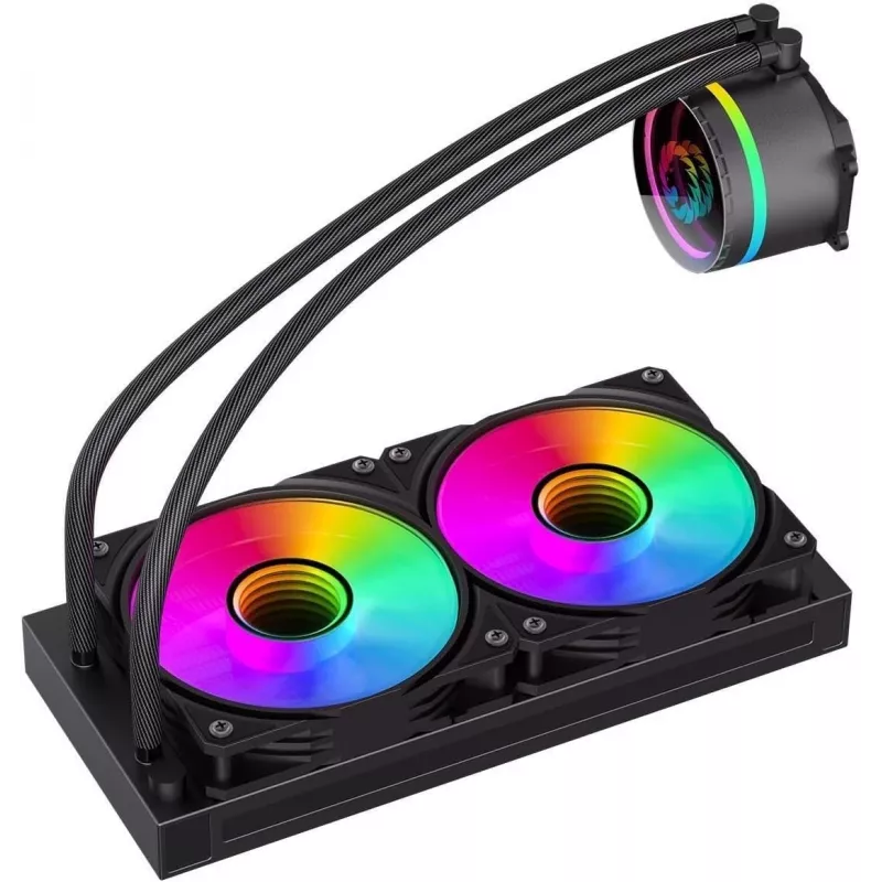 Arrefecedor líquido de CPU GAMEMAX ICEBURG 240 INFINITY, Preto