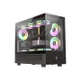 Caixa de PC mid tower GAMEMAX NEX C31 BK, MATX/BTF, Preto