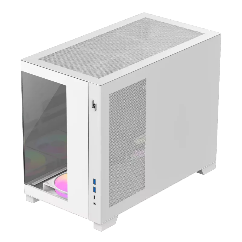Caixa de computador Gamemax NEX C33 WH M-ATX/BTF Branco