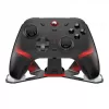 Comando de jogos sem fios GameSir Cyclone 2 Tri-Mode com sticks e gatilhos de efeito Hall, iluminação RGB, botões traseiros programáveis, giroscópio de 6 eixos, bateria de 20h - preto