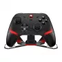 Comando de jogos sem fios GameSir Cyclone 2 Tri-Mode com sticks e gatilhos de efeito Hall, iluminação RGB, botões traseiros programáveis, giroscópio de 6 eixos, bateria de 20h - preto