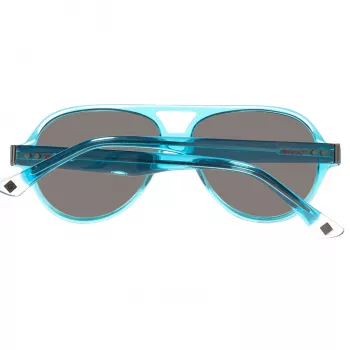 Óculos de sol de homem GANT GRS2003BL-3 com armação azul e lentes cinzentas 58/13/145 mm