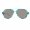 Óculos de sol de homem GANT GRS2003BL-3 com armação azul e lentes cinzentas 58/13/145 mm