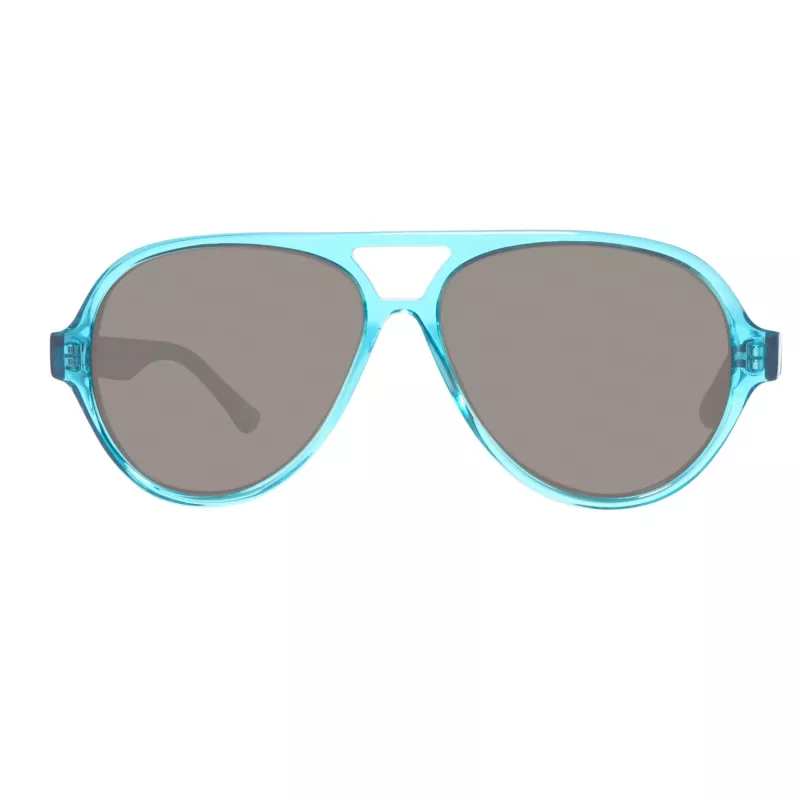 Óculos de sol de homem GANT GRS2003BL-3 com armação azul e lentes cinzentas 58/13/145 mm