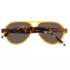 Óculos de sol de homem GANT GRS2003ORTO-3 armação de acetato tartaruga lentes de policarbonato cinzentas 58 mm