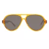 Óculos de sol de homem GANT GRS2003ORTO-3 armação de acetato tartaruga lentes de policarbonato cinzentas 58 mm