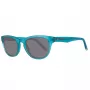Óculos de sol unissexo GANT GR200549L13 - Armação de plástico quadrada de aro completo, proteção UV400, lente de 49 mm