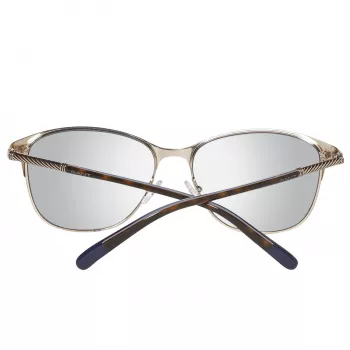 Óculos de sol de mulher GANT GA80515749G com armação de acetato Havana castanho e lentes castanhas degradê 57mm