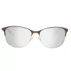 Óculos de sol de mulher GANT GA80515749G com armação de acetato Havana castanho e lentes castanhas degradê 57mm