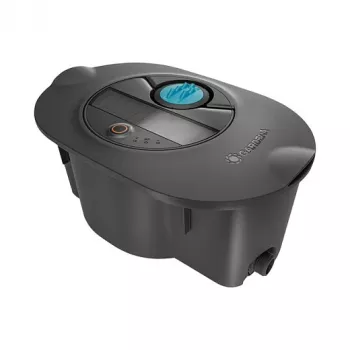 Gardena Pipeline AquaPrecise sistema de rega conjunto completo, cinzento/turquesa