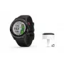 Smartwatch de golfe Garmin Approach S62 com 3 sensores de rastreio de tacos CT10, preto