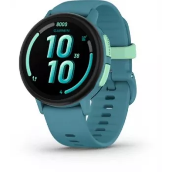 Garmin Bounce 2 GPS Wi-Fi LTE Relógio infantil turquesa