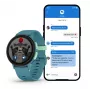 Garmin Bounce 2 GPS Wi-Fi LTE Relógio infantil turquesa
