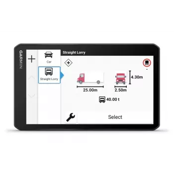 Garmin Dezl LGV720 Navegação GPS com ecrã de 6,95 polegadas, mapas da América do Norte, encaminhamento para camiões