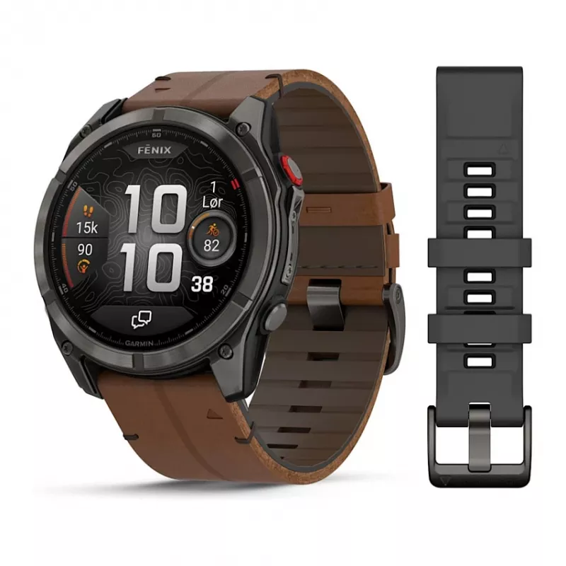 Garmin Fenix 8 Pro AMOLED Sapphire GPS 51mm Smartwatch - grafite titânio