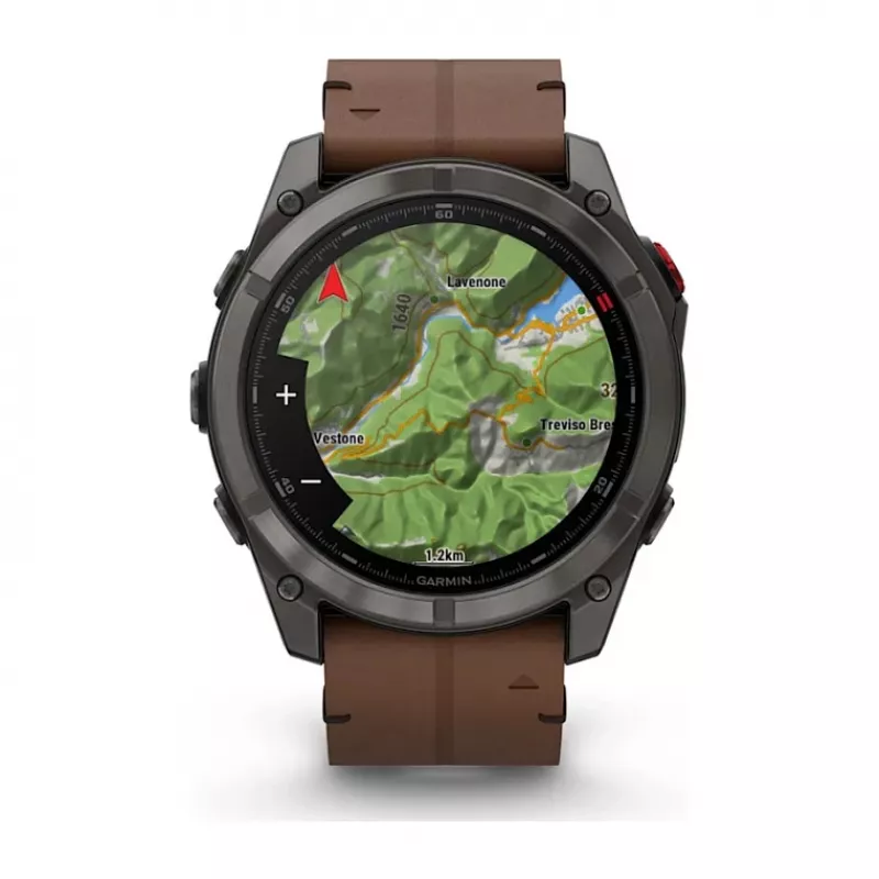 Garmin Fenix 8 Pro AMOLED Sapphire GPS 51mm Smartwatch - grafite titânio