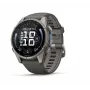 Garmin Fenix 9 – 43mm, Titânio com Bracelete de Silicone Pebble Grey