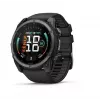 Garmin fenix 9 – 51 mm, Carbon Grey DLC Titanium com bracelete de silicone preta 010-04763-11