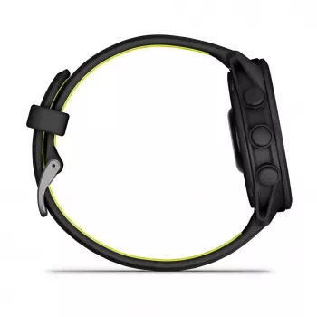 Garmin FORERUNNER 170 preto com bracelete preta/amarelo-sinal