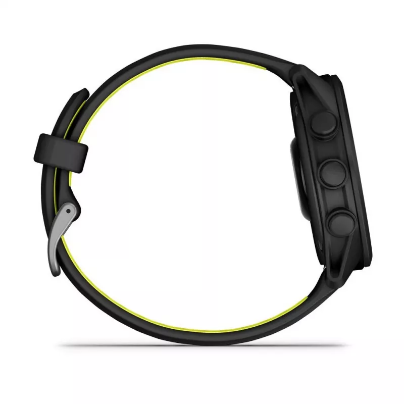 Garmin Forerunner 170 Music, preto com pulseira preta/amarela