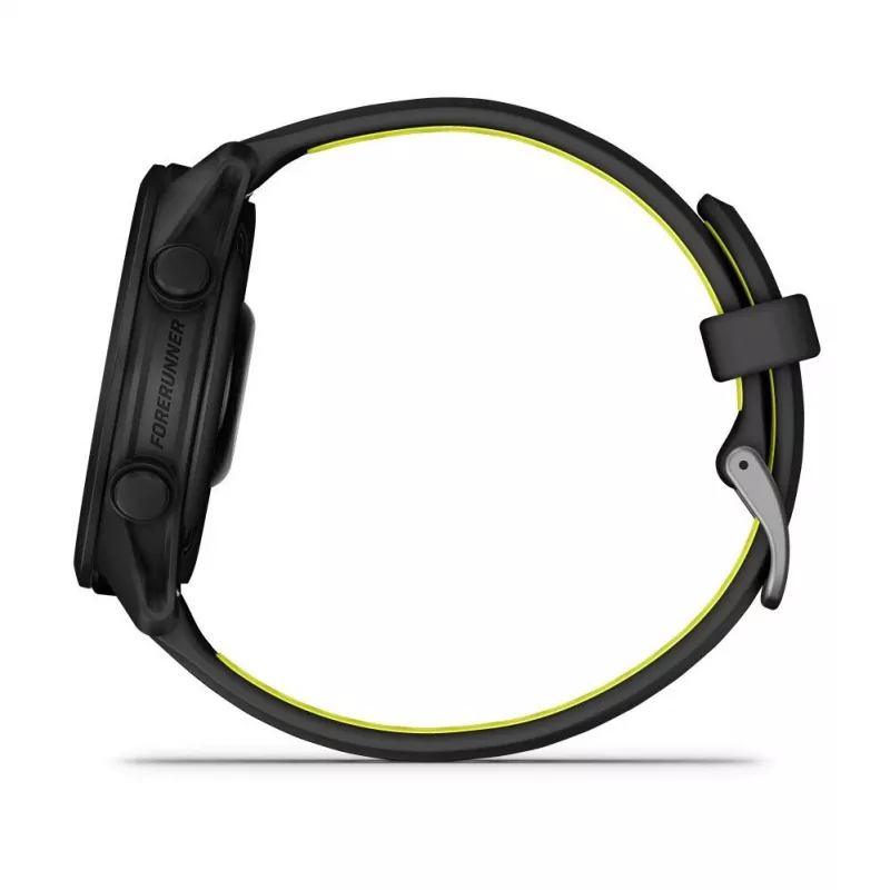 Garmin Forerunner 170 Music, preto com pulseira preta/amarela