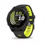 Garmin Forerunner 170 Music, preto com pulseira preta/amarela