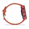 Garmin Forerunner 170 Music Relógio GPS de corrida, caixa Berry com bracelete vermelho-rosa/cor de manga