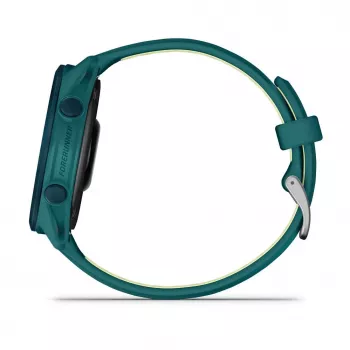 Garmin Forerunner 170 Music, verde-azulado com pulseira verde-azulada/citrino